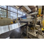 Querteilanlage für Trapezschnitte 25 t, Coil ID 508 mm