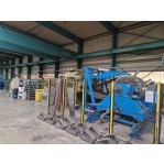 Bandrichtmaschine 6 hi, 21 Richtwalzen, Ø 55 mm