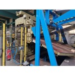 Bandrichtmaschine 6 hi, 21 Richtwalzen, Ø 55 mm