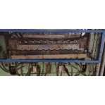Bandrichtmaschine 1800/4/21, 21 Richtwalzen, Ø 80 mm