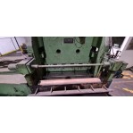 Bandrichtmaschine 1800/4/21, 21 Richtwalzen, Ø 80 mm